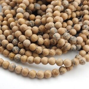62pcs 6MM Grain Stone (Marble) Beads for jewelry making